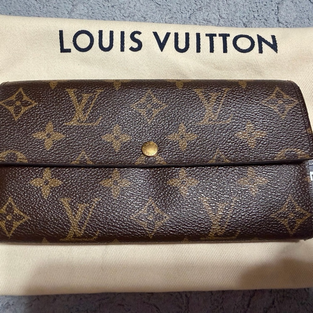 Louis Vuitton Classic Brown Monogram Wallet